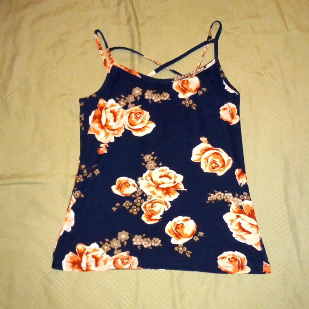 Floral Strappy tank